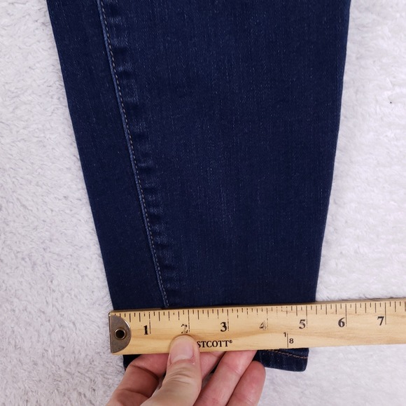 American Eagle Jeggings 10 Long Ne(x)t Level Stretch Dark Wash Skinny Jeans - Picture 6 of 11